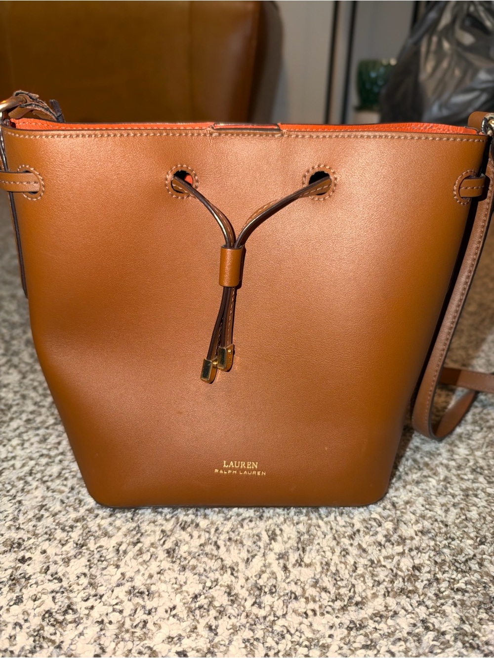Ralph Lauren bucket bag